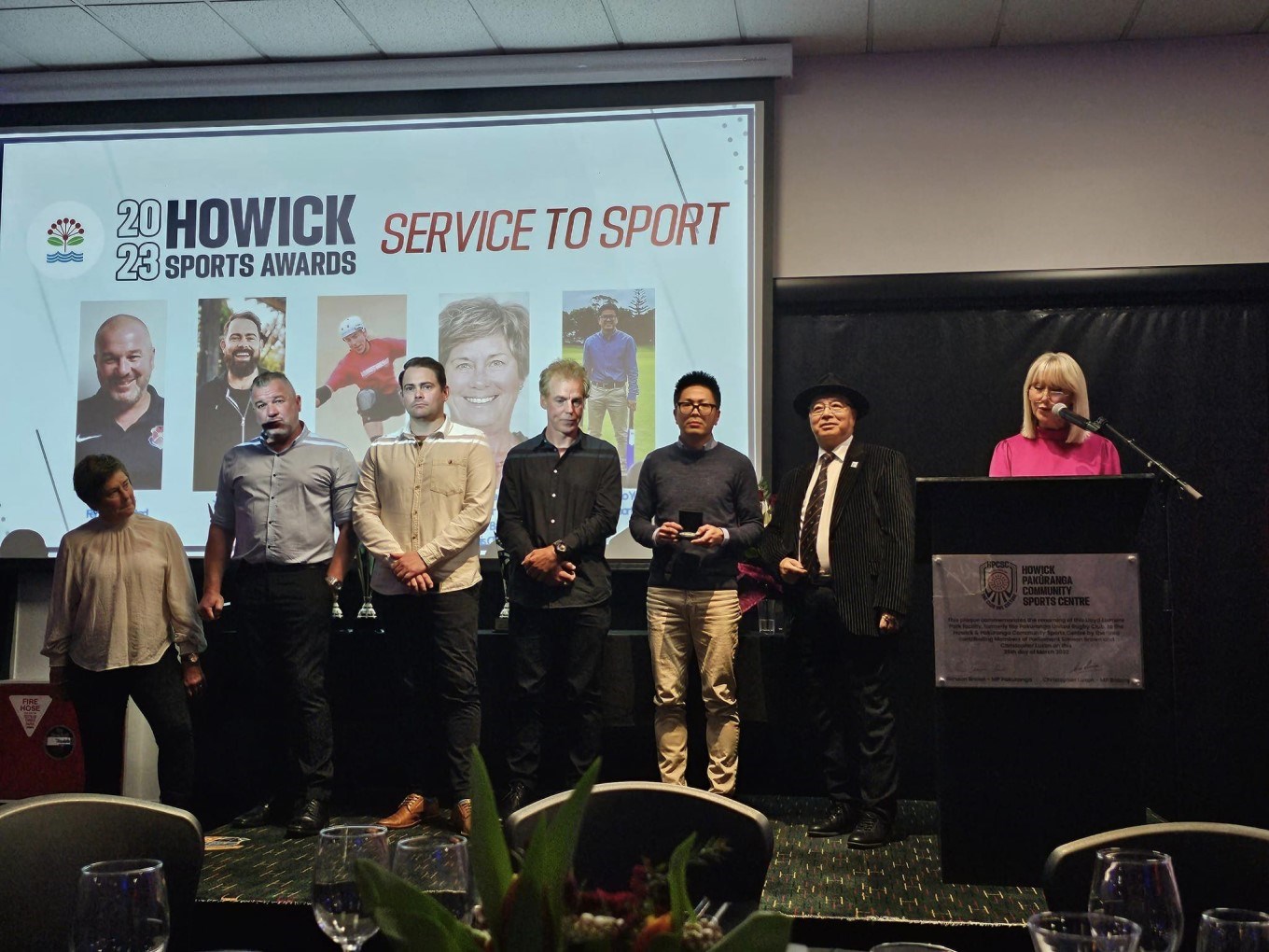 Howick Sports Awards Event